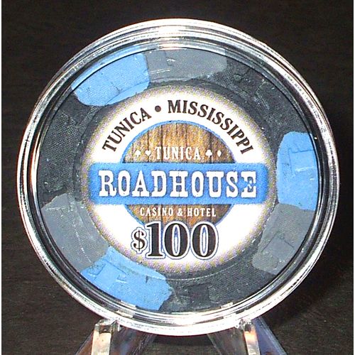 ROADHOUSE $100, Casino Chip - Tunica, Mississippi - 2009