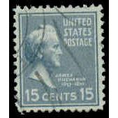 Used 820 15c James Buchanan Fine M08036