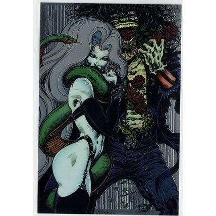 LADY DEATH ' MEGA ' Chromium card # 26 (1997)