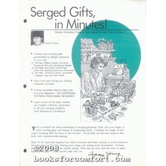 Serged Gifts, in Minutes!
