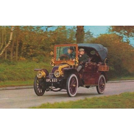 1988 Manx Rally Vauxhall Opel Rare Michelin Advertising Car Postcard