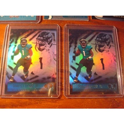 2021 Panini, 5- Rc Cards, TRAVIS ETIENNE Rc, Clemson