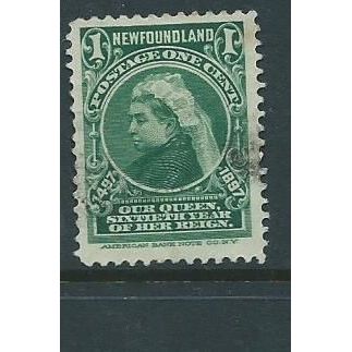 Newfoundland stamps sg66 sg66 used