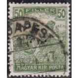 Hungary, 1920 50f Reaper, SG 375 (Scott #338), used