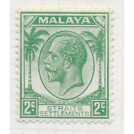 STRAITS SETTLEMENTS MALAYSIA KG5 1936 2c MH SG261 261 SG