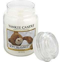 YANKEE CANDLE by Yankee Candle SOFT BLANKET SCENTED LARGE JAR 22 OZ For UNISEX