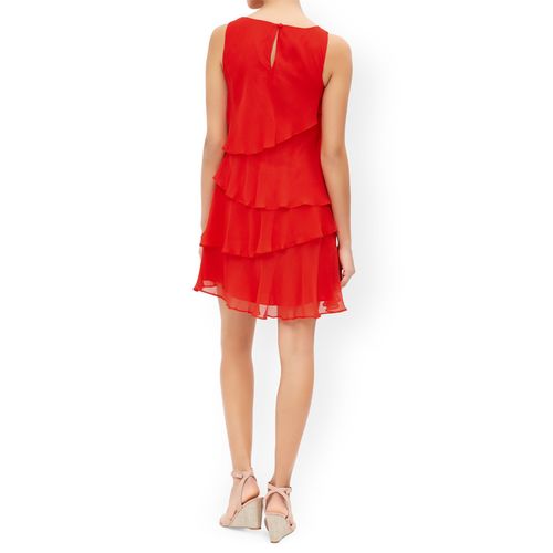 MONSOON Silk Fleur Frill Dress Size UK 12 BNWT (RARE & COLLECTABLE)