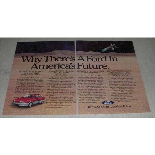 1982 Ford Probe III Car Ad - In America's Future