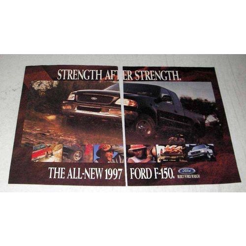 1997 Ford F-150 Pickup Truck Ad - Strength