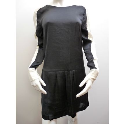 American Retro 'ANDERS' L/S Short Dress UK 10 or 12 BNWT