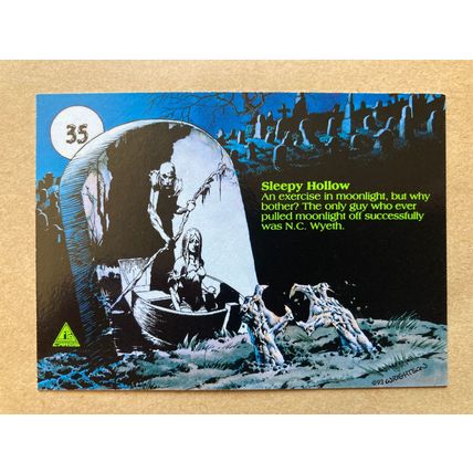 Bernie Wrightson Series 1 Master of the Macabre Base trading card # 35 (A) 1993