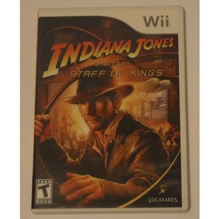 Indiana Jones and the Staff of Kings Nintendo Wii Complete