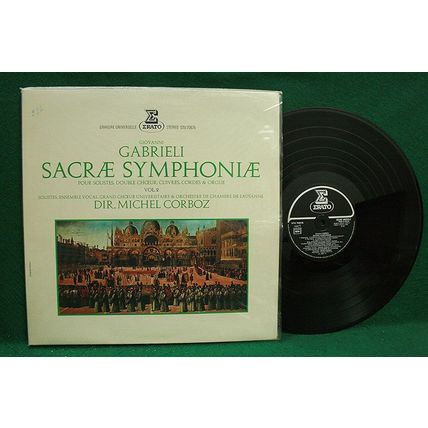 Michel Corboz - Gabrieli: Sacrae Symphoniae-Volume 2 - STU 70675 - NM