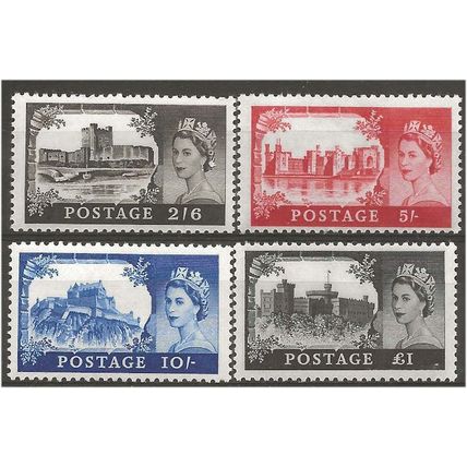 1967 Bradbury Wilkinson Castle Set (no watermark) Unmounted Mint ..