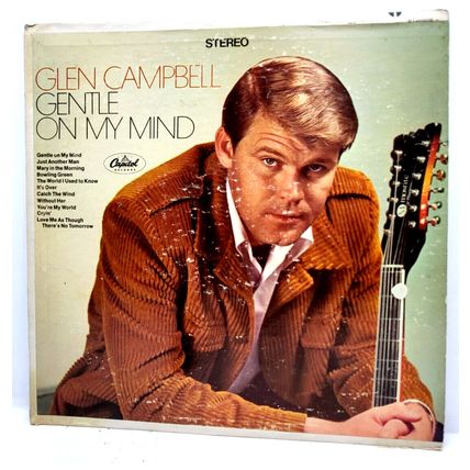 Glenn Campbell - Gentle on my Mind 1967 LP Vinyl Record Album Capitol ST2809