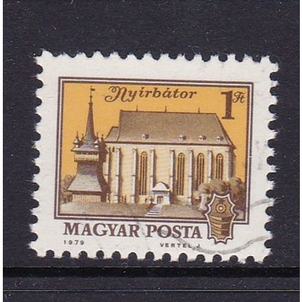 HUNGARY 1972 VIEWS 1fo USED SG2741