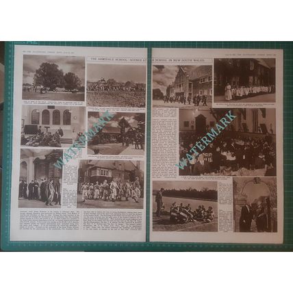 Armidale School New South Wales Mr G A Fisher Rev Kitley AV Cane - 1961 Article