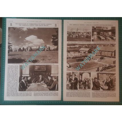 Armidale School New South Wales Mr G A Fisher Rev Kitley AV Cane - 1961 Article