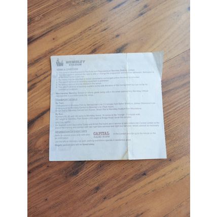 1992 Rugby League Challenge Cup Final & Ticket / newspaper – Castleford vs Wigan