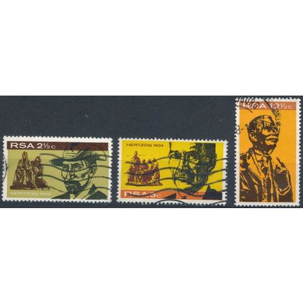 Inauguration of General Hertzog Memorial - South Africa 1968 - F H - SG 273/5 (A