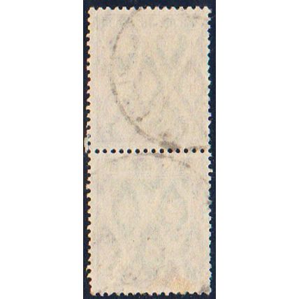 Mi: 150 (I) (IV); used :1920; Cat € 73.00 upper stamp, long D