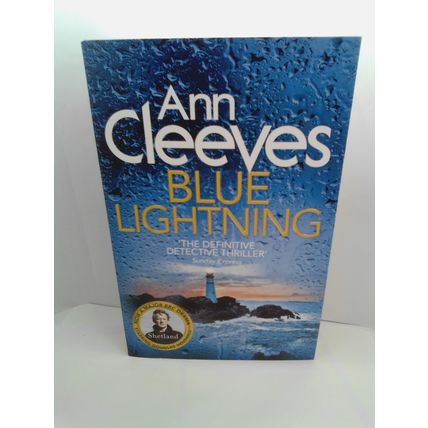 4 Ann Cleeves Shetland PBs Cold Earth /Dead Water /Blue Lightning /White Nights