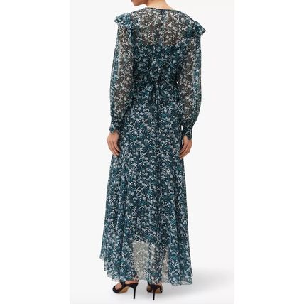 PHASE EIGHT Lola Floral Dipped Hem Maxi Skirt BNWT