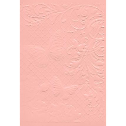 5"x7" Embossed Card. 10 Sheets. Butterflies (37). Cardmaking Scrapbooking Crafts