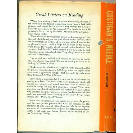 COSTIGAN’S NEEDLE by Jerry Sohl 1953 SFBC 1st Edition hardcover book