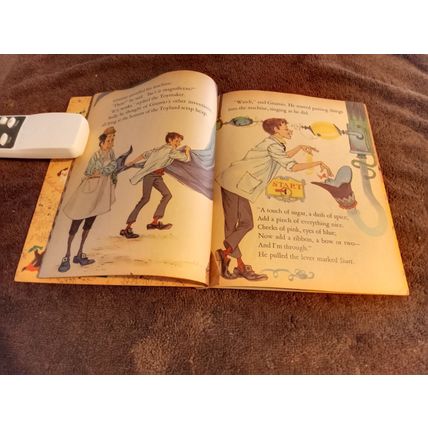 Old Vintage Little Golden Book Walt Disney Babes In Toyland (A) Edition 1961