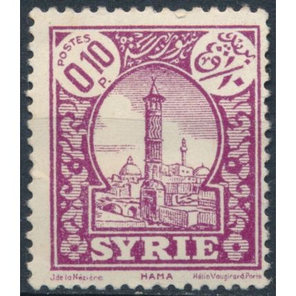 Definitive: 0.10p - Syria 1931 - NM H - MiNr 333