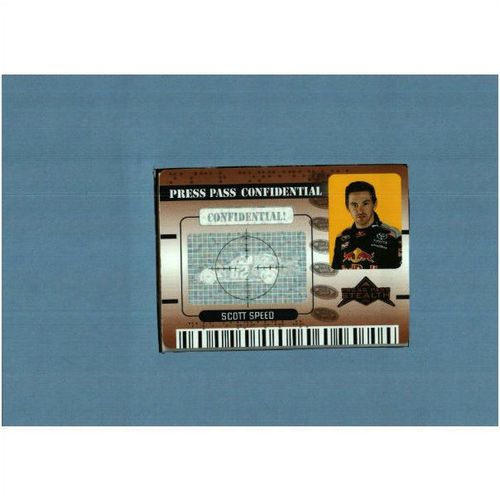 2009 Press Pass Stealth Scott Speed Confidential