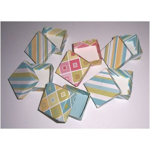 Gift boxes #007 set of 6 jewelry candy chocolates sewing trinkets storage