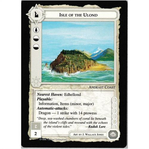 Middle-Earth METD The Drgaons Limited - Isle of the Ulond