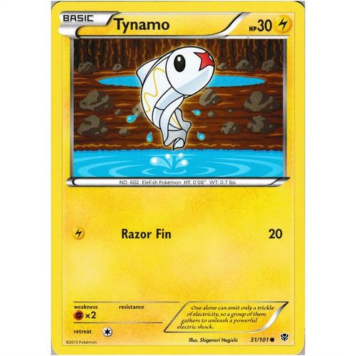Pokemon Black & White Plasma Blast - #31/101 - Tynamo