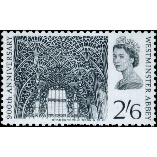 Great Britain 1966 Westminster 2s 6d Ordinary Unmounted Mint NHM SG 688 stamp