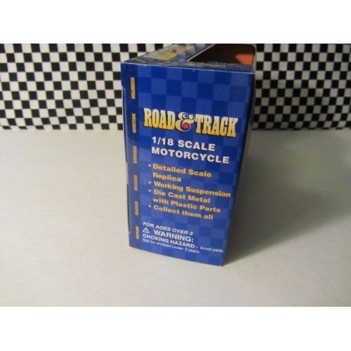 1/18 Scale Maisto Road & Track Diecast Bmw Motorcycle