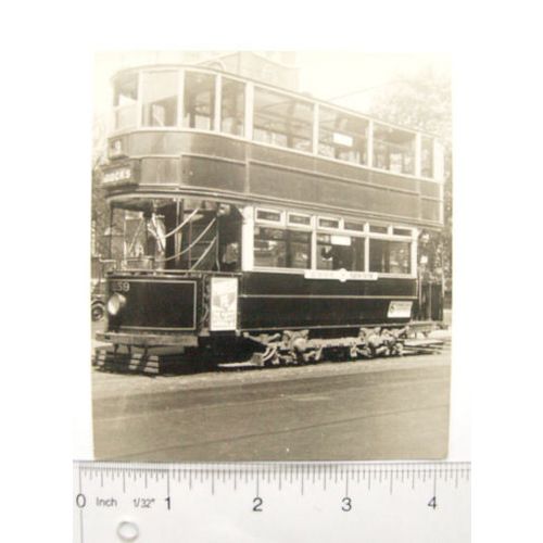 photograph Tram no.259 at Stratford Broadway