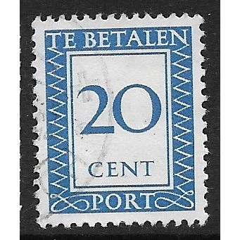 1947/1958 NVPH P93 - #2 fine used (o)