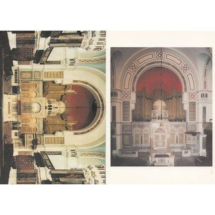 West London Synagogue Jewish Jew 1997 2x Postcard s