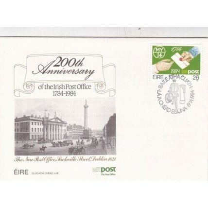 Eire 1984 Post Office FDC Atha Cliath Cancel unaddressed VGC