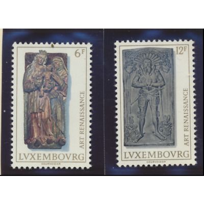 Luxembourg Stamps Scott #591 To 592, Mint Never Hinged