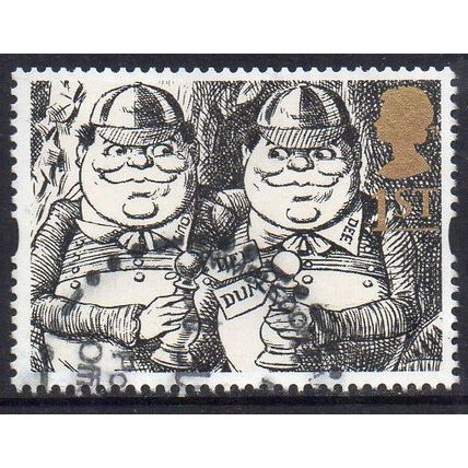 GB 1993 Greetings - Gift Giving- Tweedledum & Tweedledee 1st used