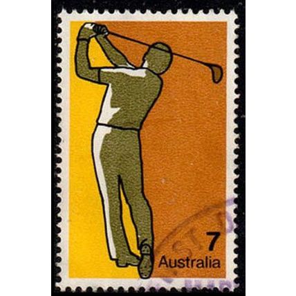Australia 1974 Sport Golf 7c Used Stamp