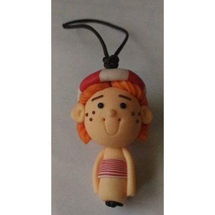 Pokered Dot Face Doll Phone Strip