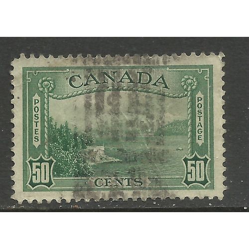 Canada 1938 50ct Green Vancover harbour SG 366 ( K49 )