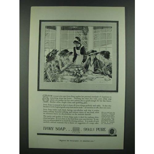 1919 Ivory Soap Ad - art by Paul Stahr