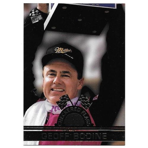 1995 Press Pass Geoff Bodine Checkered Flags #CF 1/8