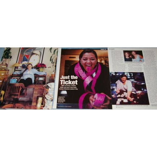 CAMRYN MANHEIM Clippings + Card