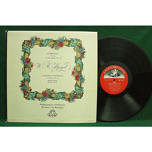 Walton/Karajan - Mozart: Symphony No. 39/Clarinet Concerto - ANG 35323 - NM